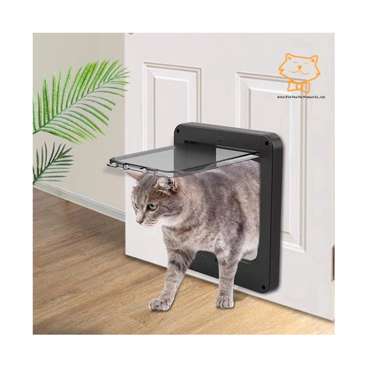 Smart pet door Use RFID to read the sensor key worn by your pet